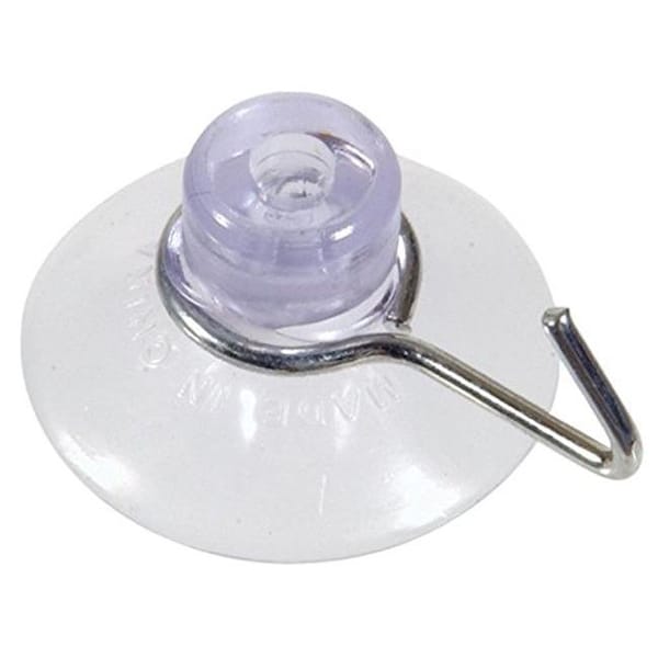Hillman Hillman Fasteners 243687 Clear Suction Cup  Large Pack of 4 - 243687