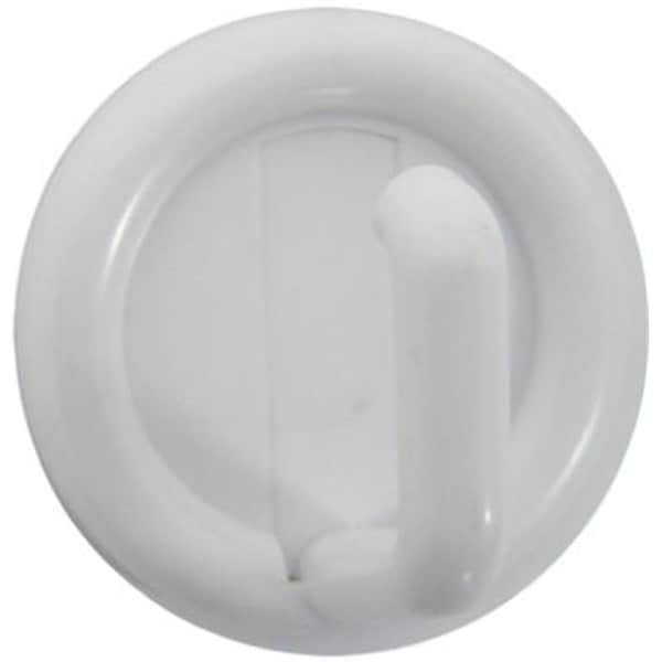 Homecare Products 15001 White Self Adhesive Utility Hook, 4PK - HO583554
