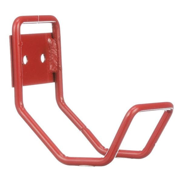 Marlin Steel Wire Products Wall Hook, Red, Steel, C, 4-1/4" H - 01431005-05