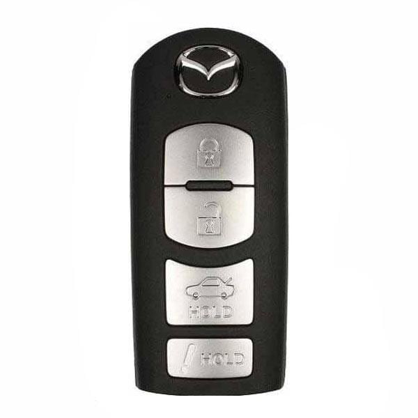 Oem OEM: NEW:  Mazda 2014-2018 / 4-Button Prox Smart Key / PN: GJY9-67-5DFY / WAZSKE13D01 (OEM) - RSK-MAZ-675DY