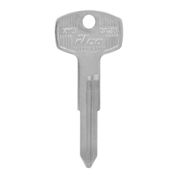 Hillman Automotive Key Blank DA23 Double For Nissan, 10PK - 84140