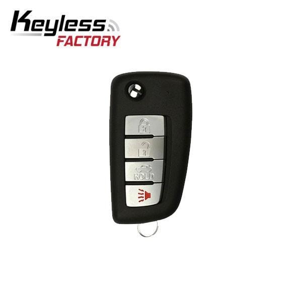 Keyless Factory KeylessFactory:Remote Flip Keys:Nissan 2002-2007 Flip Remote Head Key w/ NI04 Chip - RFK-NI04