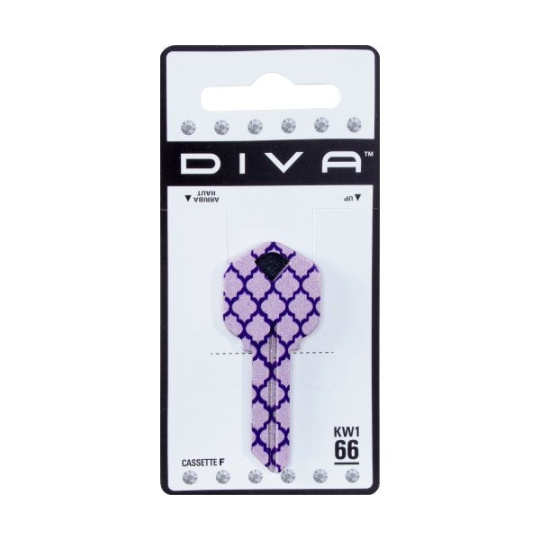 Hillman HILLMAN DIVA Moroccan House/Office Universal Key Blank KW1 Single For Universal - 86918