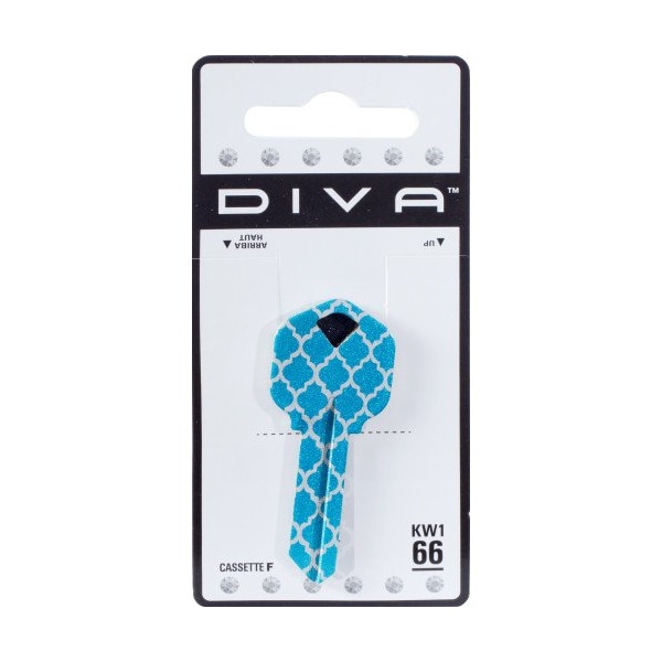 Hillman HILLMAN DIVA Moroccan House/Office Universal Key Blank KW1 Single For Universal - 86918