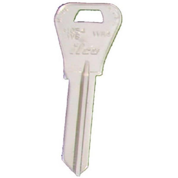 Dormakaba WR3-1054WB 0.85 x 0.07 in. Ilco Key Blank For Weiser Lockset, 10PK - 182550