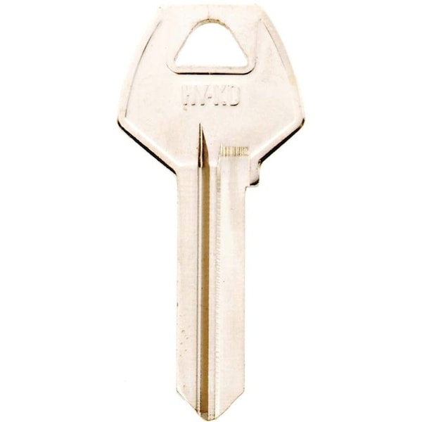 Hy-Ko Key Blank, Brass, Nickel, For: Corbin Russwin Cabinet, House Locks and Padlocks - 11010CO98