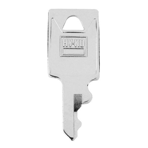 Hy-Ko Key Blank, Brass, Nickel-Plated, For: Samsonite 170S Locks - 11010170S