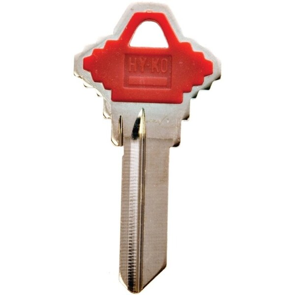 Hy-Ko Key Blank, BrassPlastic, For Schlage Cabinet, House Locks and Padlocks - 13005SC1PR
