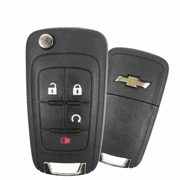 Oem OEM: REF:  2010-2019 Chevrolet Equinox Sonic / 4-Button Flip Key HS / PN: 20835404 / OHT0106051 - RFK-ULK027