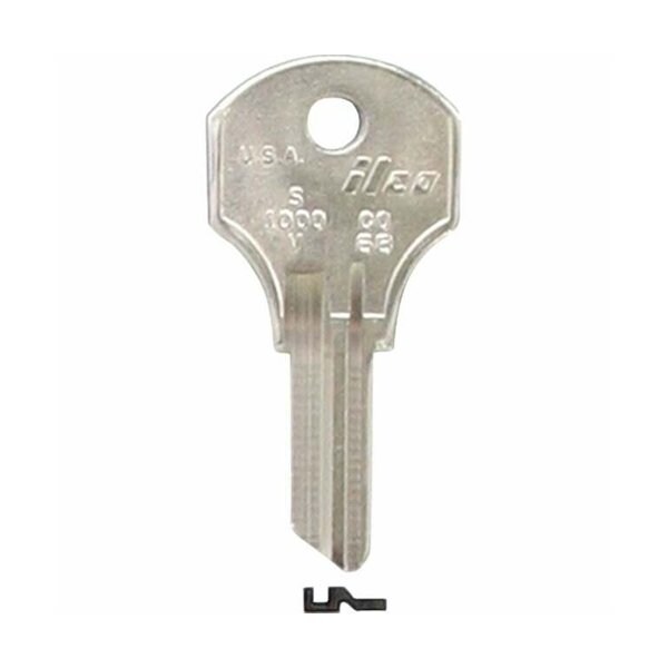 Ilco Ilco: Key Blanks, S1000V-CO68 CORBIN (SOOV 20VS - ILCO-S1000V-CO68