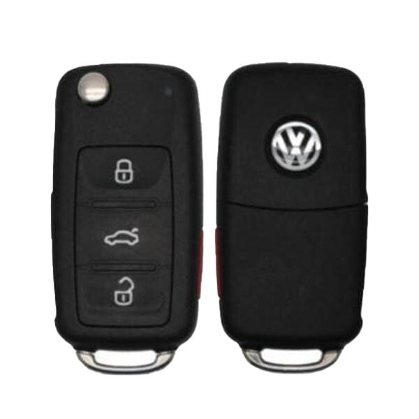 Oem OEM: REF: 2011-2016 Volkswagen / 4-Button Flip Key / PN: 5K0837202AK / NBG010180T - RFK-VW-202
