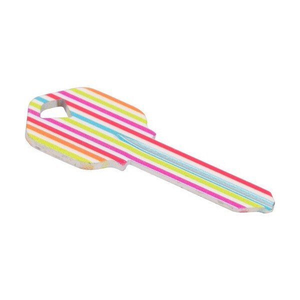 Hillman HILLMAN Wackey Stripes House/Office Universal Key Blank KW1 Single - 89026