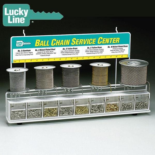 Lucky Line LuckyLine: 6B BALL CHAIN COUP YB, PK 25 - LKL-32025