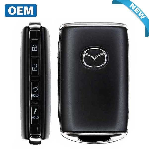 Mazda OEMNEW 2019-2020 3 / 4-Button Smart Key / PNBCKA-675RYA / WAZSKE11D01 - RSK-MAZ-75RYA