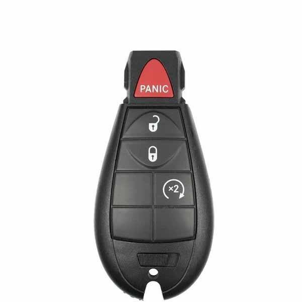 Keyless Factory KeylessFactory: Jeep Cherokee 2014-2016 4-Btn FOBIK (GQ4-53T) - RK-JP-FBK-4
