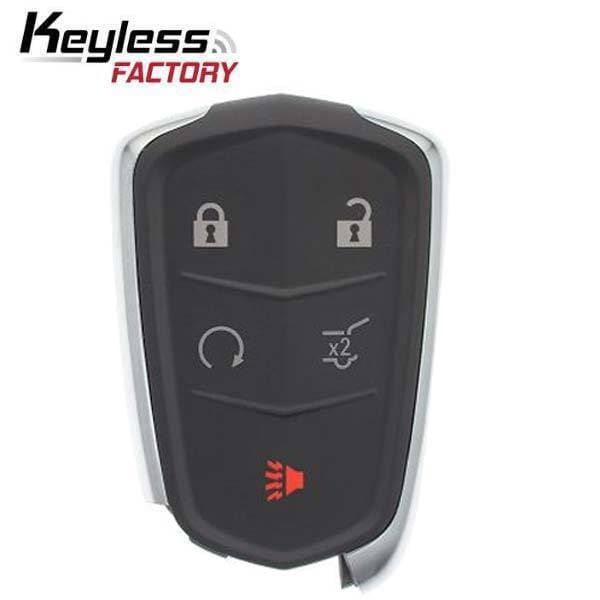 Keyless Factory Keyless Factory: 2017-2019 Cadillac  / 5-Button Smart Key / PN: 13510245 / HYQ2EB - RSK-CAD-XT5