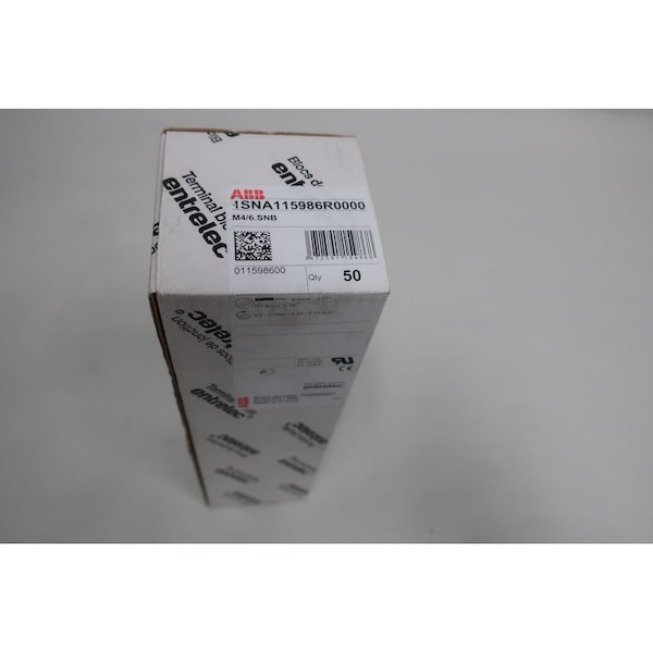 Abb Entrelec Terminal and Contact Block - 1SNA115986R0000 M4/6.SNB

Terminal y Bloque de Contacto Abb Entrelec - 1SNA115986R0000 M4/6.SNB