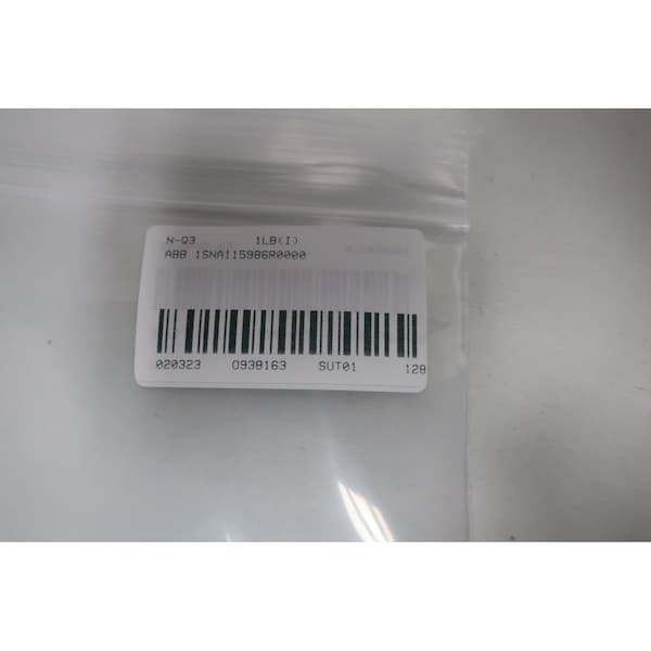 Abb Entrelec Terminal and Contact Block - 1SNA115986R0000 M4/6.SNB

Terminal y Bloque de Contacto Abb Entrelec - 1SNA115986R0000 M4/6.SNB