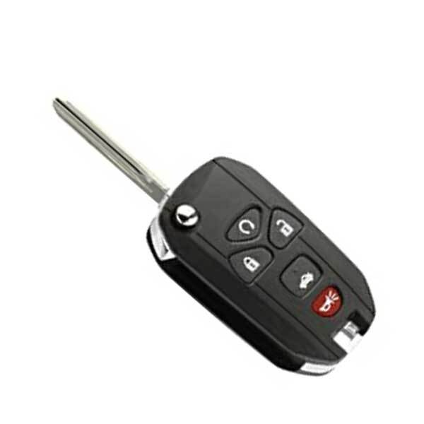 Keyless Factory KeylessFactory: GM 5 Button Remote Flip Key KOBGT04A - RK-G-524-FLIP