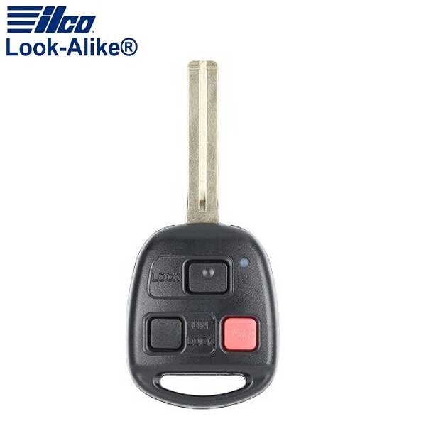 Ilco LAL RHK-LEXUS-3B5 Lexus 3 Button 4C Remote Head Key (N14TMTX-1) - ILCO-AX00012160