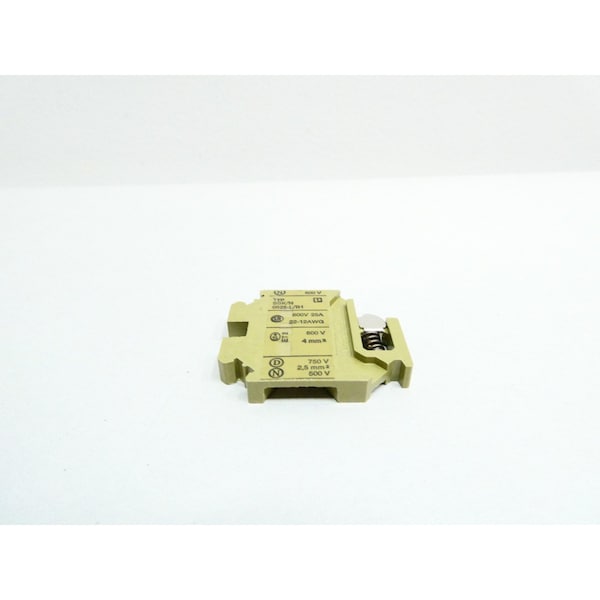 PHOENIX CONTACT TERMINAL AND CONTACT BLOCK, 50PK - SSK/N0525-L/B1