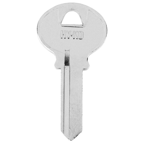 Hy-Ko Key Blank, Brass, Nickel-Plated, For: Corbin/Russwin CO17 Locks - 11010CO17