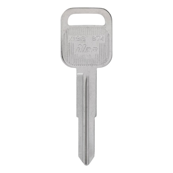 Hillman HILLMAN Traditional Key Automotive Key Blank B74 Double For Isuzu, PK10 - 83418