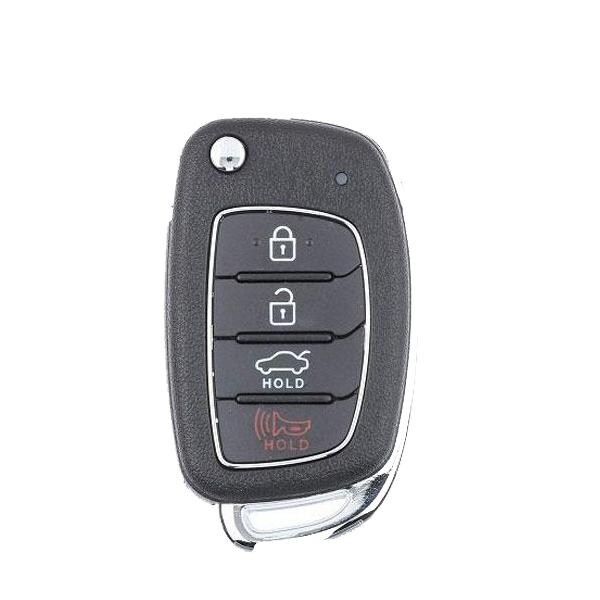 Keyless Factory KeylessFactory: 2017-2020 Hyundai Sonata / 4-Button Flip Key / PN: 95430-C1210 / TQ8-RKE-4F25 - RFK-HY-SN25