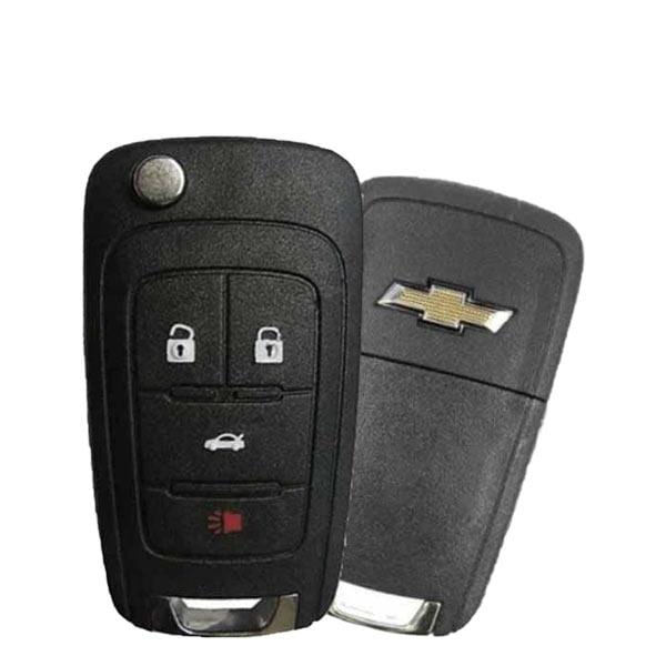 Oem OEM: REF: 2014-2016 Chevrolet / 4-Button Remote Flip-Key / PN: 13586489 / KR55WK50073 - RK-CHV-KR5-RFB