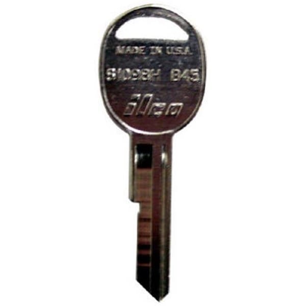 Dormakaba Kaba B45-S1098H Key Blank H-Keyway for General Motors Door & Trunk; Pack Of 10 - 179150
