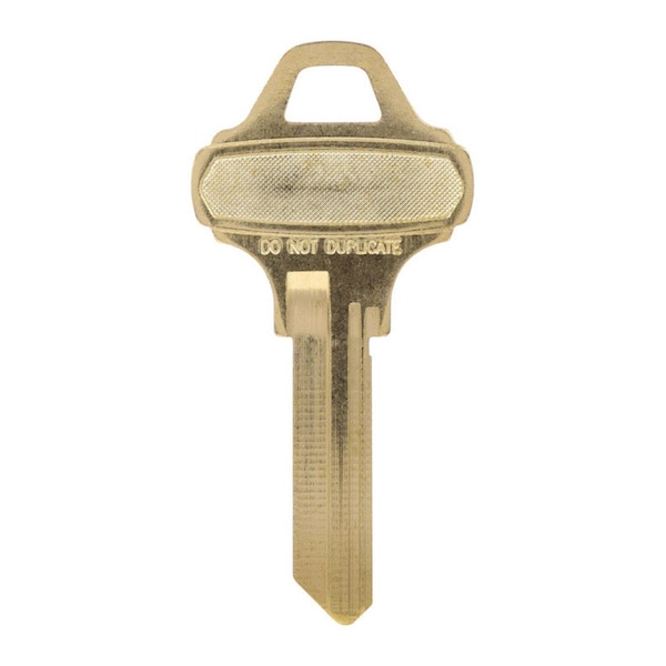 Hillman House of Office C123 Single Sided Key, Black - Pack of 10 - 5937651
