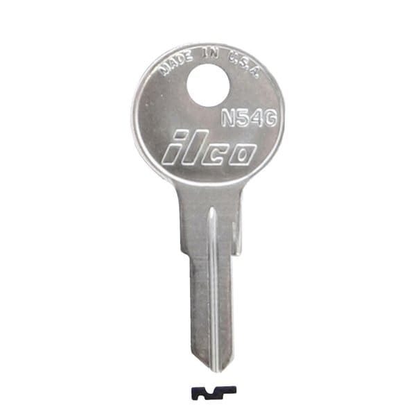 Ilco Ilco: Key Blanks, N54G DL 0(ILCO N1054G) - ILCO-N54G