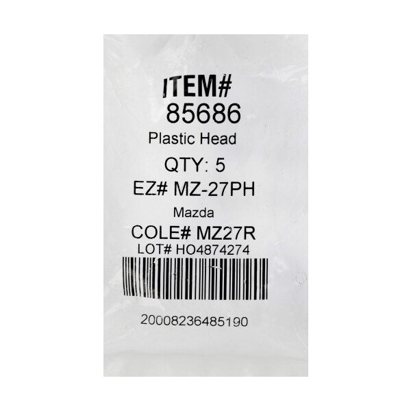 Hillman HILLMAN Traditional Key Automotive Key Blank MZ27PH Double For Mazda - 85686