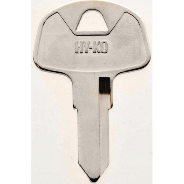Hy-Ko Key Blank, Brass, Nickel, For Honda Vehicle Locks - 11010HD57