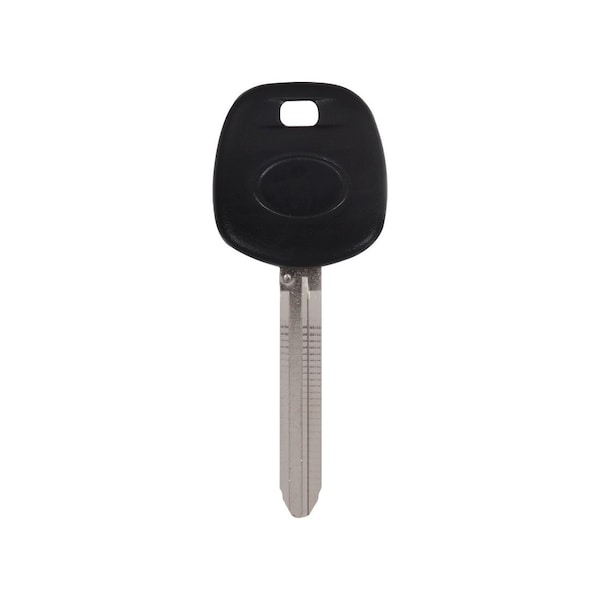 Keystart Chipkey Transponder Key Automotive TOY44DPT Double For Toyota Black/Silver - 9977242