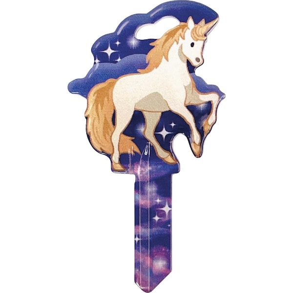 Lucky Line Unicorn Key Shapes Decorative House Key - SC1 - B150S