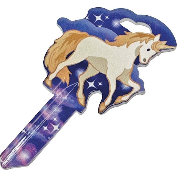 Lucky Line Unicorn Key Shapes Decorative House Key - SC1 - B150S