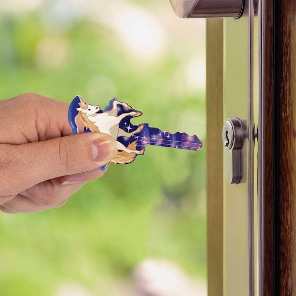 Lucky Line Unicorn Key Shapes Decorative House Key - SC1 - B150S