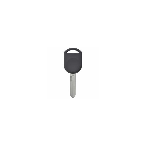 Keystart Chipkey Transponder Key Automotive K327 Double For Ford Black/Silver - 9977347