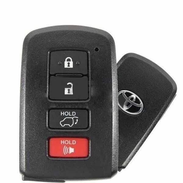 Oem OEM: REF: 2014-2019 Toyota Highlander / 4-Button Smart Key / PN: 89904-0E121 / HYQ14FBA (AG Board) - RSK-TOY062