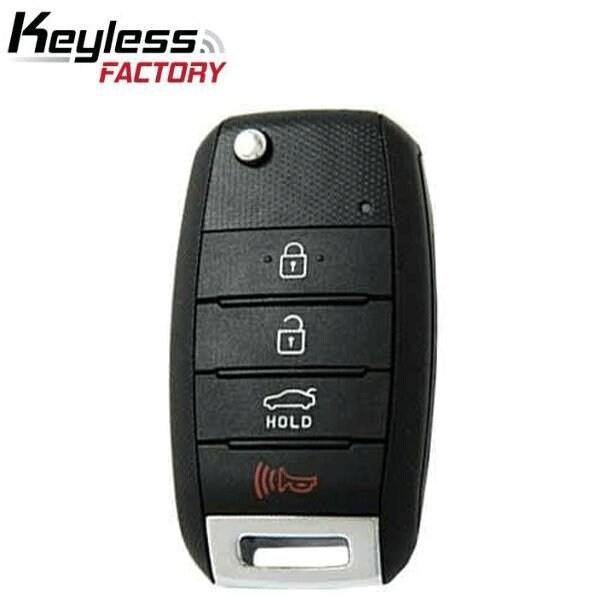 Keyless Factory 2017-2018 Kia Forte / 4-Button Flip Key / PN95430-A7200 / OSLOKA-875T - RFK-KIA-FT04