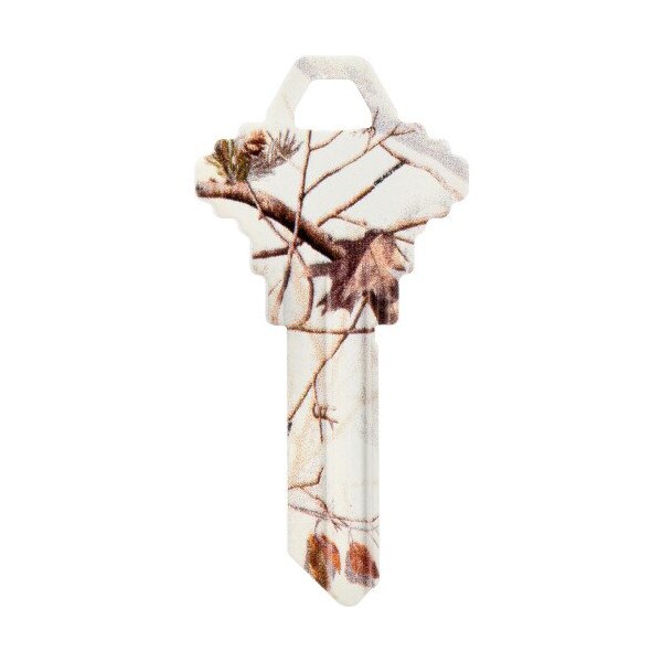 Hillman HILLMAN RealTree Snow House/Office Universal Key Blank SC1 Single, PK6 - 713161