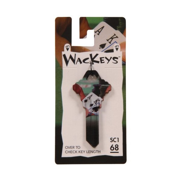 Hillman HILLMAN Wackey Poker House/Office Universal Key Blank SC1 Single - 87191