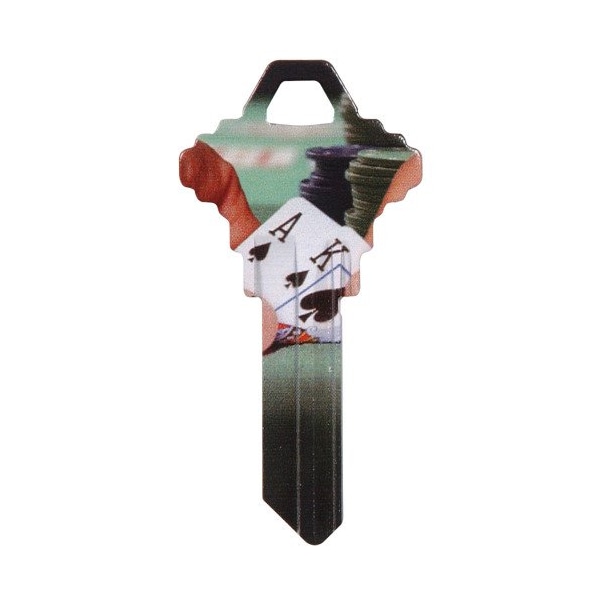 Hillman HILLMAN Wackey Poker House/Office Universal Key Blank SC1 Single - 87191