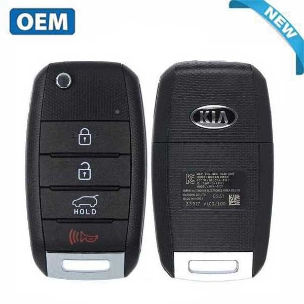 Kia OEM:NEW2015-2020 Sorento / 4-Button Flip Key / PN95430-C5101 / OSLOKA-910T (UM) - RFK-KIA-C5101