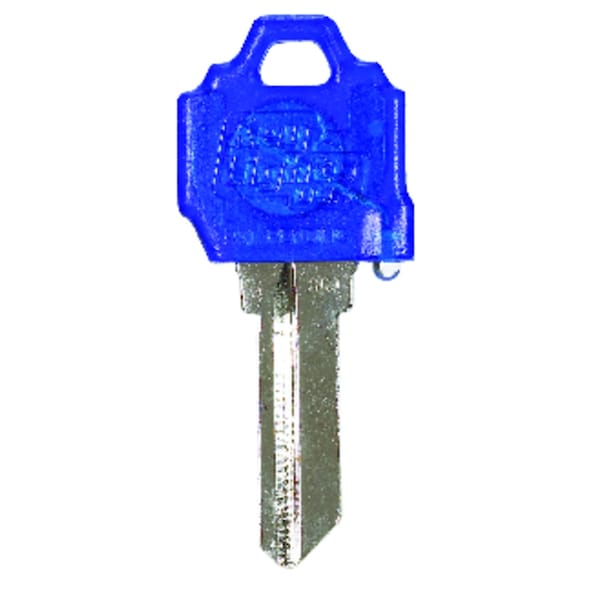 Keylights Giant Concepts LLC Keylights Blue Head House Key Blank w/Flashlight SC1/1510 Single For Schlage/Bald - SC1BLUE