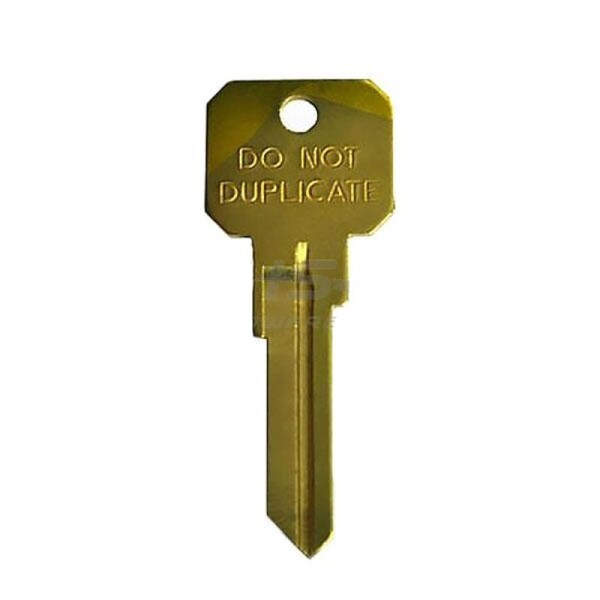 Jma JMA:KW1 Keys - Brass Finish Kwikset Key Blanks - Do Not Duplicate - JMA-KWI-2DC