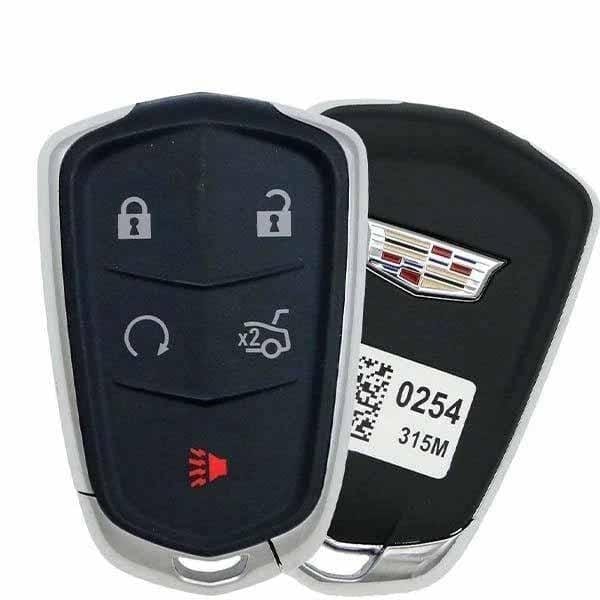 Oem NEW: :2014-2019 Cadillac ATS CTS XTS / 5-Button Key Smart Key / PN: 13580811,13598530  / HYQ2AB - RSK-CAD-8530