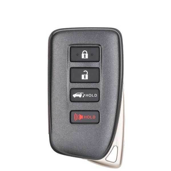 Keyless Factory KeylessFactory: 2016-2019 Lexus / 4-Button Smart Key / PN: 89904-0E160 / HYQ14FBB / G Board 0010 - RSK-LEX-FBB-4H