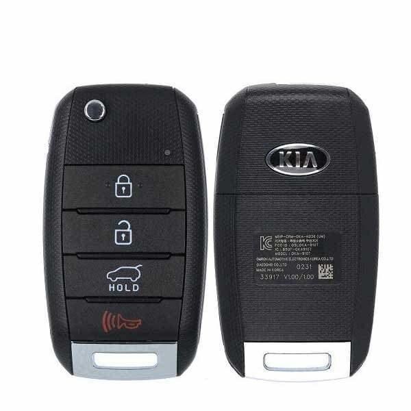 Oem OEM: REF: 2015-2018 Kia Sorento / 4-Button Remote Flip Key / PN: 95430-C5100 / OSLOKA-910T - RFK-KIA046